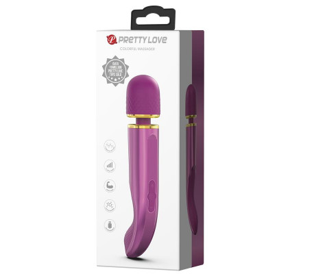 Masajeador USB Silicona Púrpura