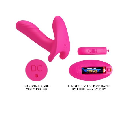 Estimulador para Parejas control Remoto USB