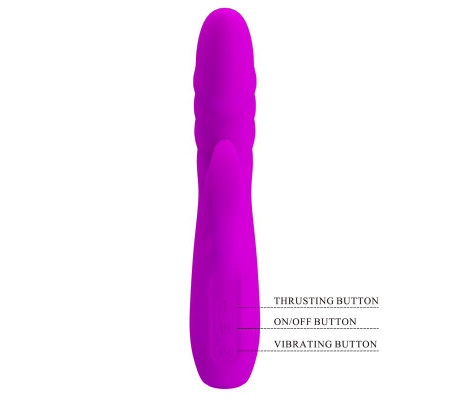 Melanie Vibrador con Thrusting y Rotación