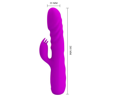 Melanie Vibrador con Thrusting y Rotación