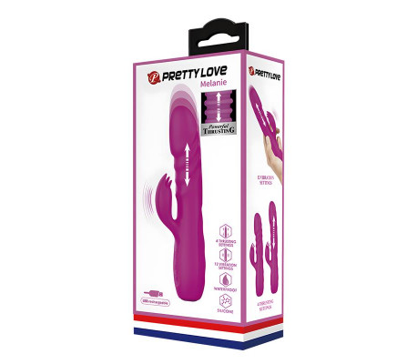 Melanie Vibrador con Thrusting y Rotación
