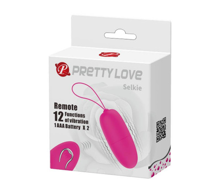 Selkie Huevo Vibrador con Control Remoto