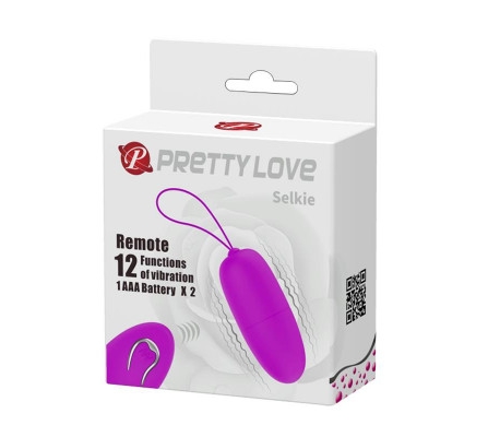Selkie Huevo Vibrador con Control Remoto