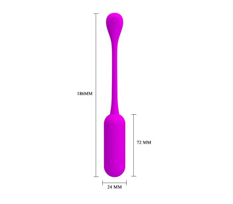 Lechies Huevo Vibrador con Control Remoto USB