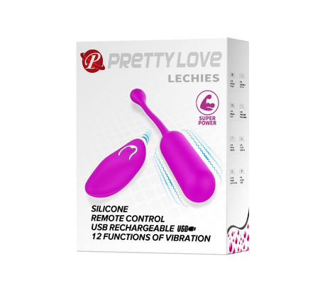 Lechies Huevo Vibrador con Control Remoto USB