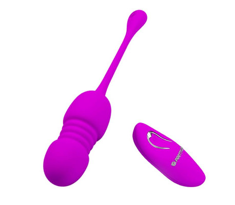 Callieri Huevo Vibrador con Thrusting y Control Remoto