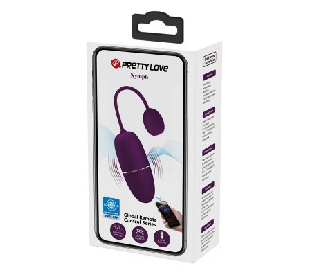 Nymph Huevo Vibrador con APP