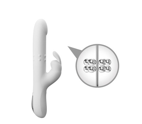 Reese Vibrador con Bolas Giratorias y Movimiento