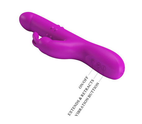 Reese Vibrador con Bolas Internas y Thrusting USB