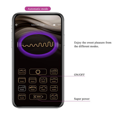 Jayleen Estimulador con Control APP