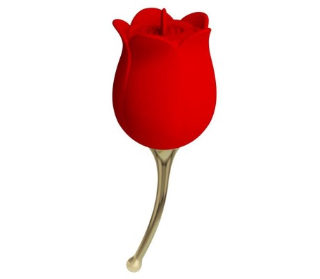 Rose Lover Estimulador con Vibración y Licking