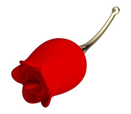 Rose Lover Estimulador con Vibración y Licking