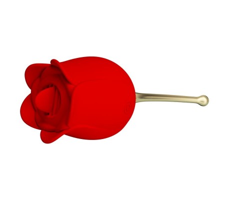 Rose Lover Estimulador con Vibración y Licking