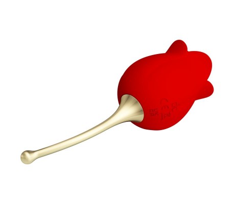Rose Lover Estimulador con Vibración y Licking