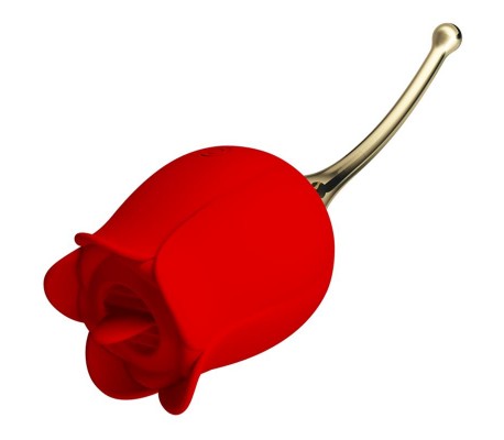 Rose Lover Estimulador con Vibración y Licking