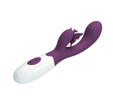 Vibrador Butterfly Kiss 30 funciones Púrpura