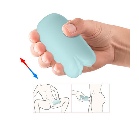 Huevo Masturbador Manual Azul