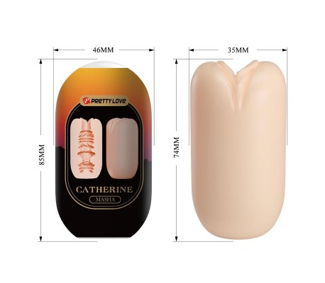 Masha Huevo Masturbador Double Texture