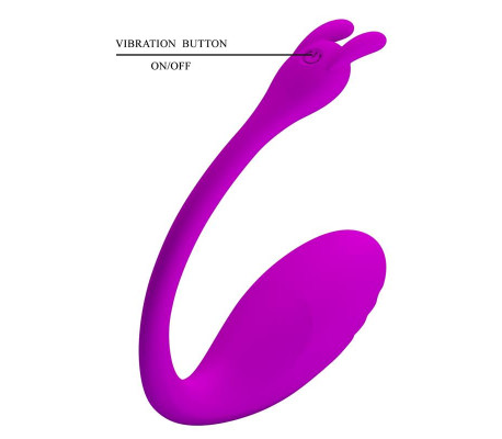 Catalina Huevo Vibrador con APP Rosa