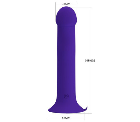 Murray Youth Dildo con Vibración y Pulsación