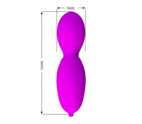 Vega Huevo Vibrador con Rotación