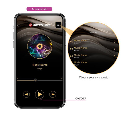 Baird Vibrador para el Punto G con APP