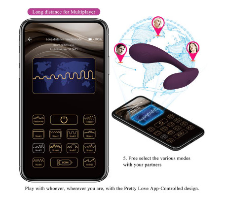 Baird Vibrador para el Punto G con APP