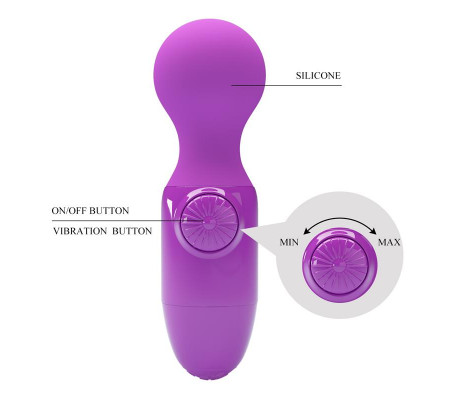 Mini Masajeador Little Cute Purpura