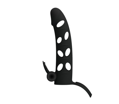 Funda para el Pene con Bala Color Negro