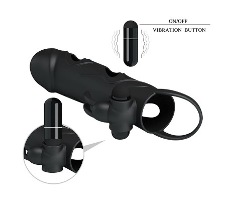 Funda para el Pene con Vibración 5.5