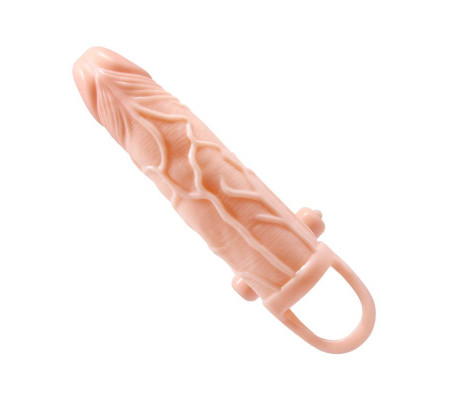 Brave Man Funda para el Pene con Vibración + 5cm