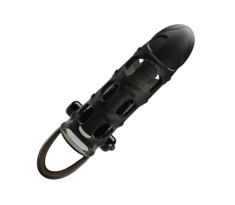 Cuper Funda para el Pene con Vibración +4 cm