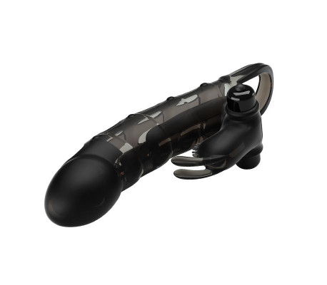 Cuper Funda para el Pene con Vibración +4 cm