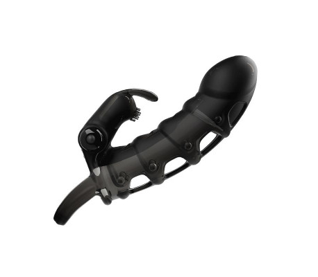 Cuper Funda para el Pene con Vibración +4 cm