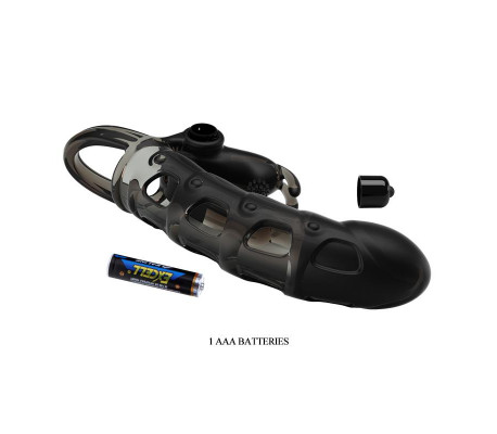 Cuper Funda para el Pene con Vibración +4 cm