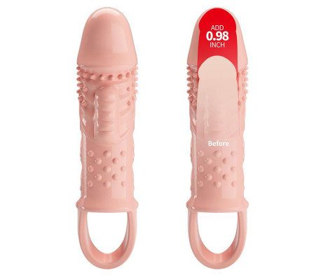 Funda para el pene con Vibración
