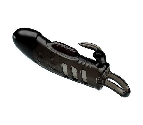 Funda para el Pene con Vibración Negro