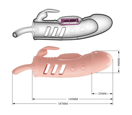Funda para el Pene con Vibración
