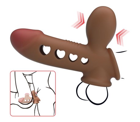 Tyronn Funda para el Pene con Función de Inflado