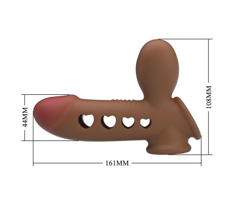 Tyronn Funda para el Pene con Función de Inflado