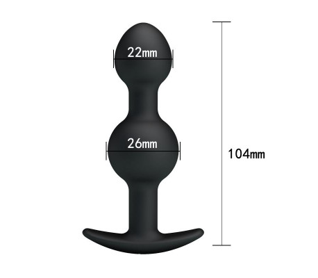 Plug Bolas Anales Silicona