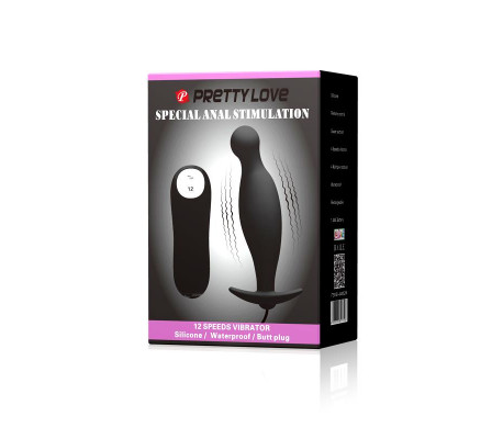 Plug Anal con 12 Patrones de Vibración