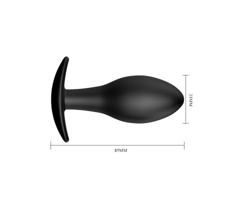 Plug Anal Ancla Negro