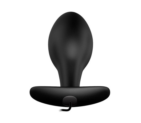 Plug Anal Negro Forma Ancla con Control Remoto