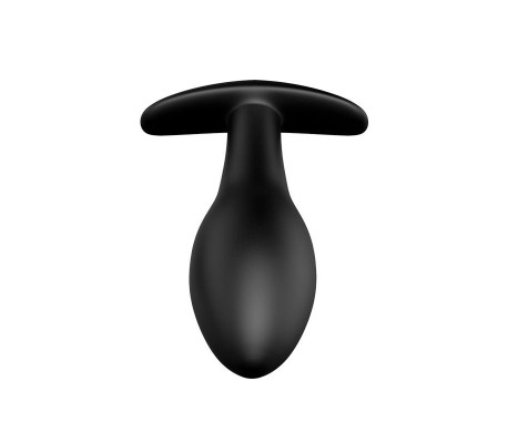 Plug Anal Negro Forma Ancla con Control Remoto