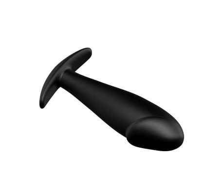 Plug Anal Negro con Mando