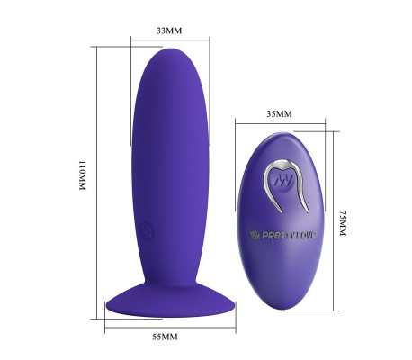 Youth Plug Anal con Control Remoto