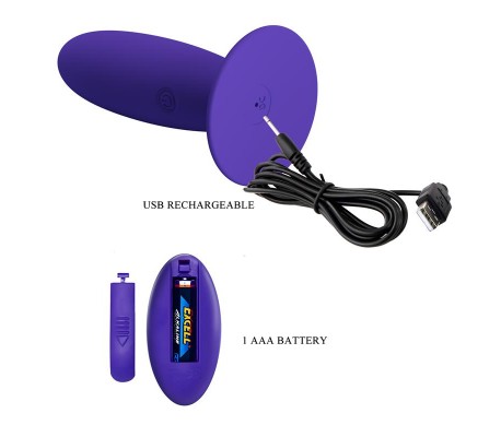 Youth Plug Anal con Control Remoto