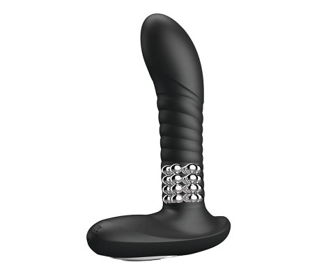 Estimulador Anal con Bolas Internas y Rotación