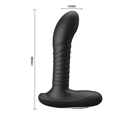 Estimulador Anal con Bolas Internas y Rotación